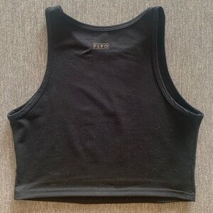 FLEO tempo crop Gold on Black medium